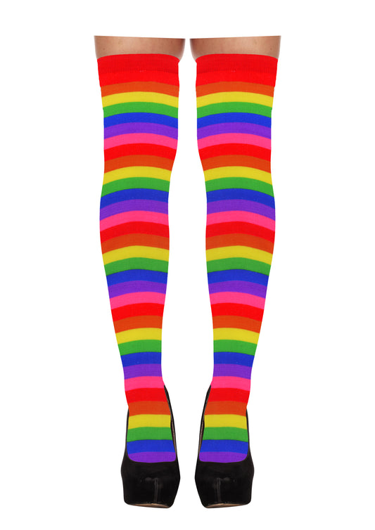Pride Rainbow Hold-up Stockings
