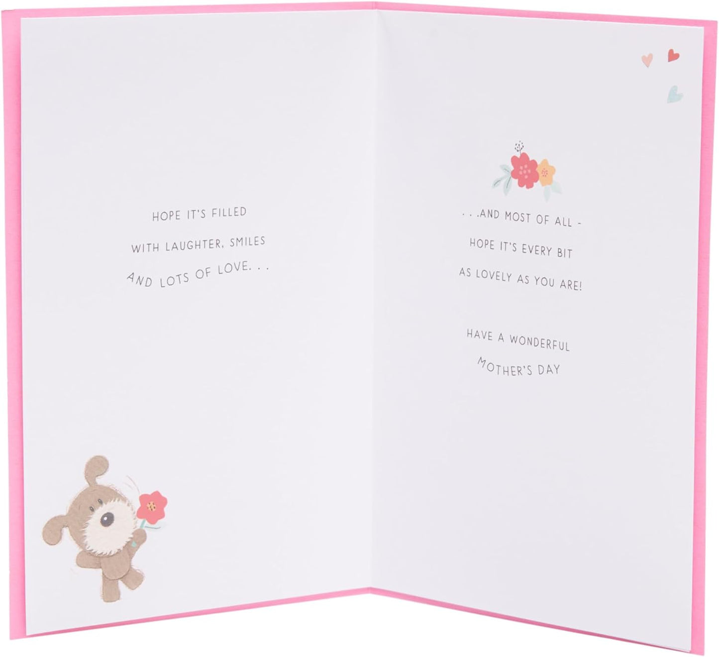 Sending Hug To You Cute Dog Design Mother's Day Card