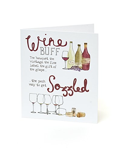 Wine The Posh Way To Get Sozzled Male Birthday Greeting Card