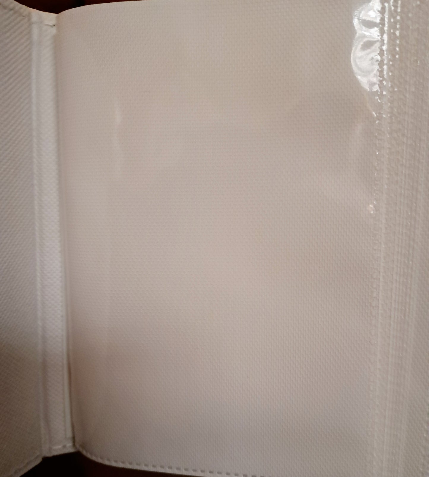 Baby Photo Album Cream Leather Style Silver Plated ABC Set Of 3