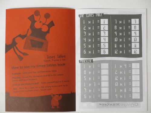 A5 Children's Timetables Book