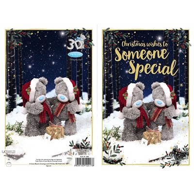 3D Holographic Someone Special Christmas Card