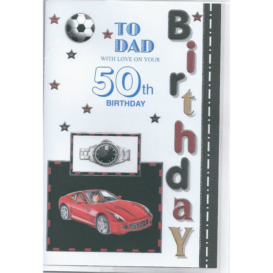 To Dad With Love On Your 50th Birthday ardC