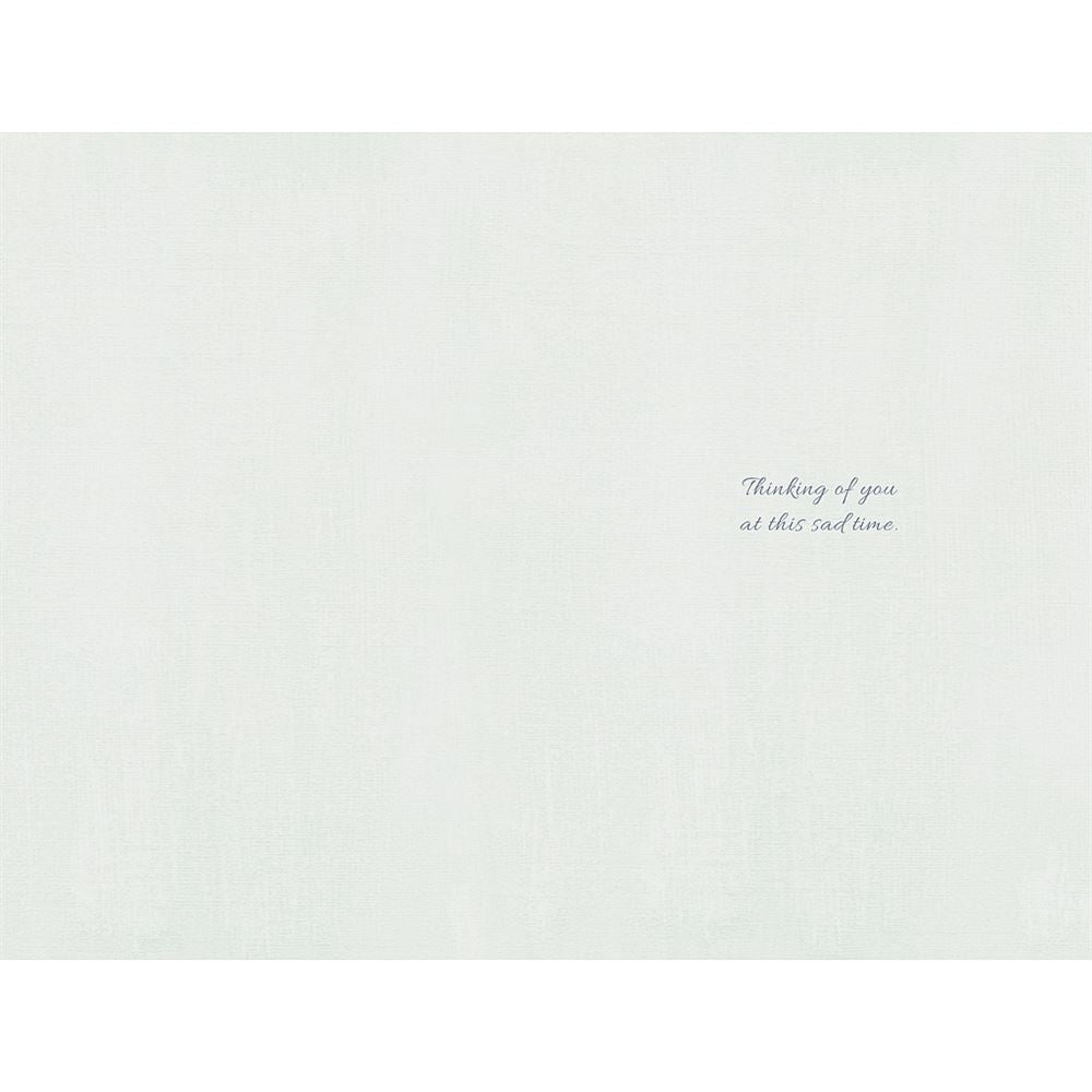 Coastal Scene Dad Sympathy Card