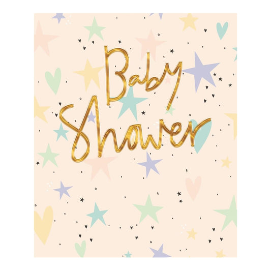 Pattern Pop Design Baby Shower Card
