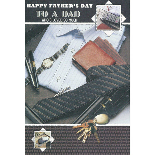 Happy Father's Day To a Dad Greeting Card