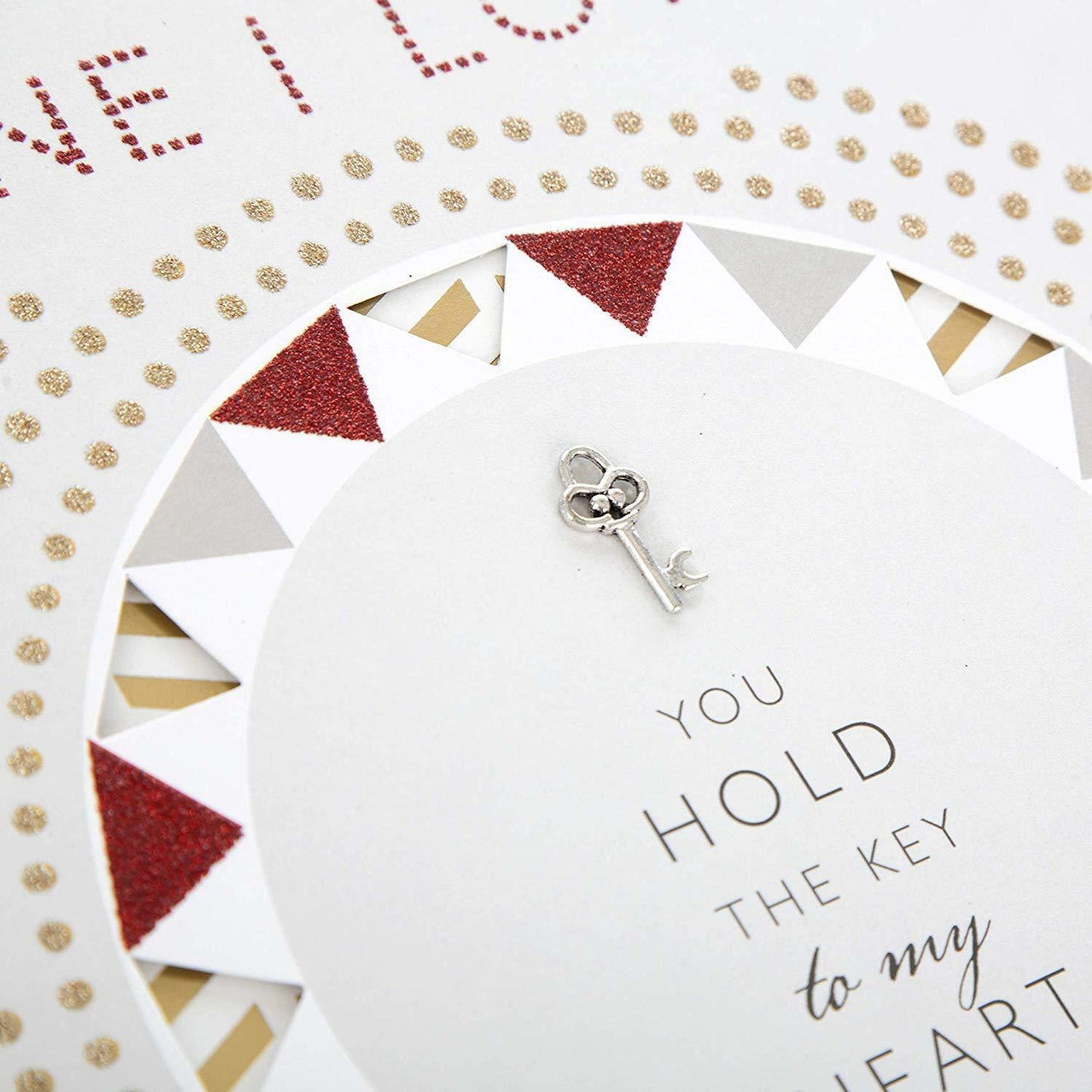 Hallmark Studio One I Love Valentine's Day Card 'Hold The Key'