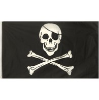 Jolly Roger Flag 5ft X 3ft