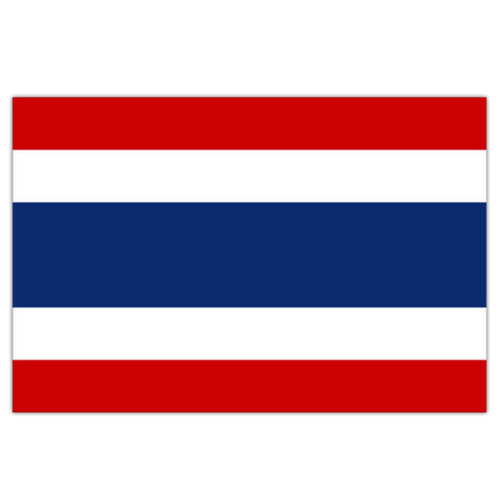 5ft x 3ft THAILAND / THAI FLAG WITH EYELETS PREMIUM QUALITY