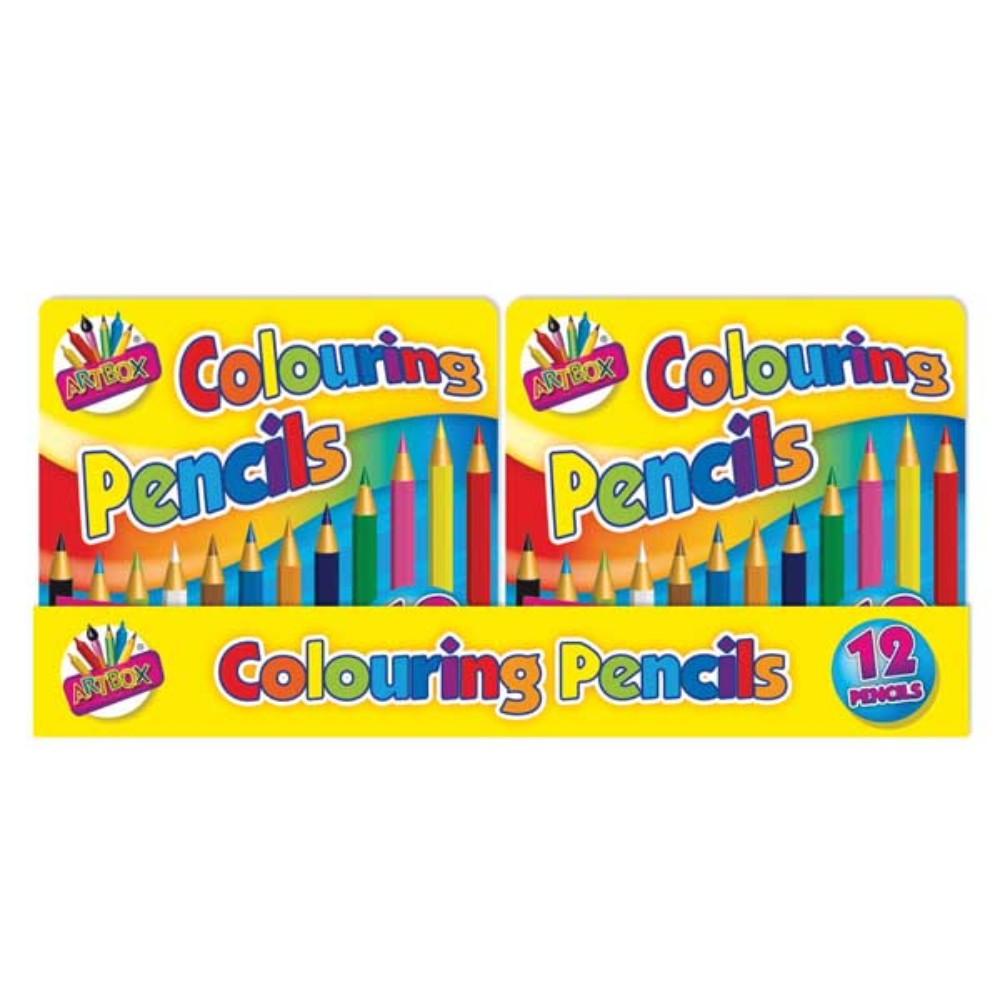 Artbox Half Size Pencil in Tin Box Pack of 12