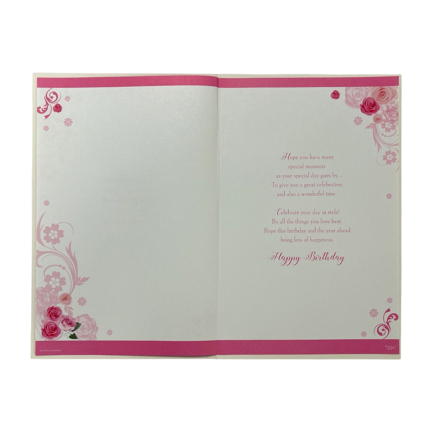 Daughter Age 18 Girl Walking Through A Park Birthday Card