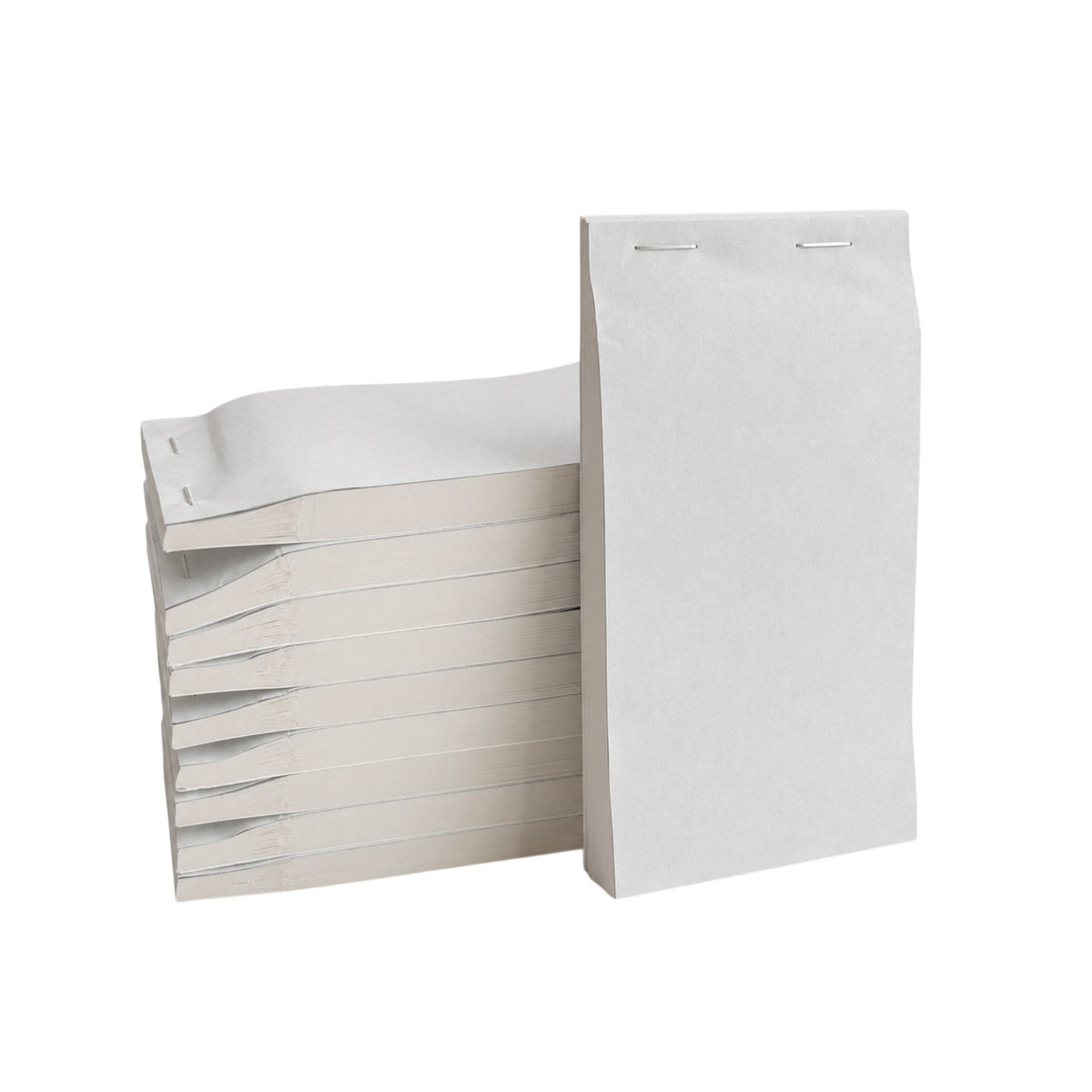 Pack of 50 76mm x 140mm Plain White Duplicate with Carbon Service Pads
