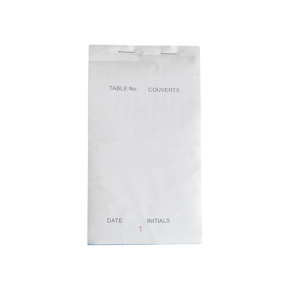 Pack of 50 95mm x 165mm White NCR Quadruplicate Restaurant Service Pads