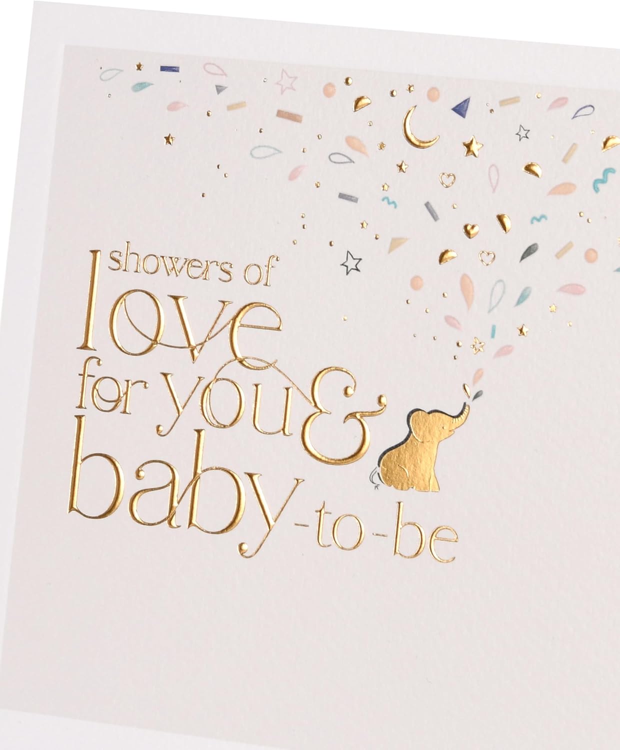 Baby Elephant New Parents Baby Shower Congratulations Card
