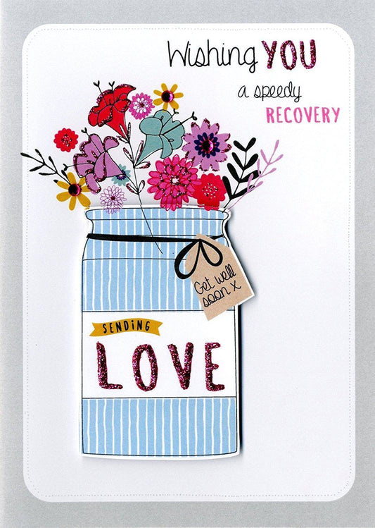 Speedy Recovery Get Well Greeting Card Second Nature Just To Say Cards