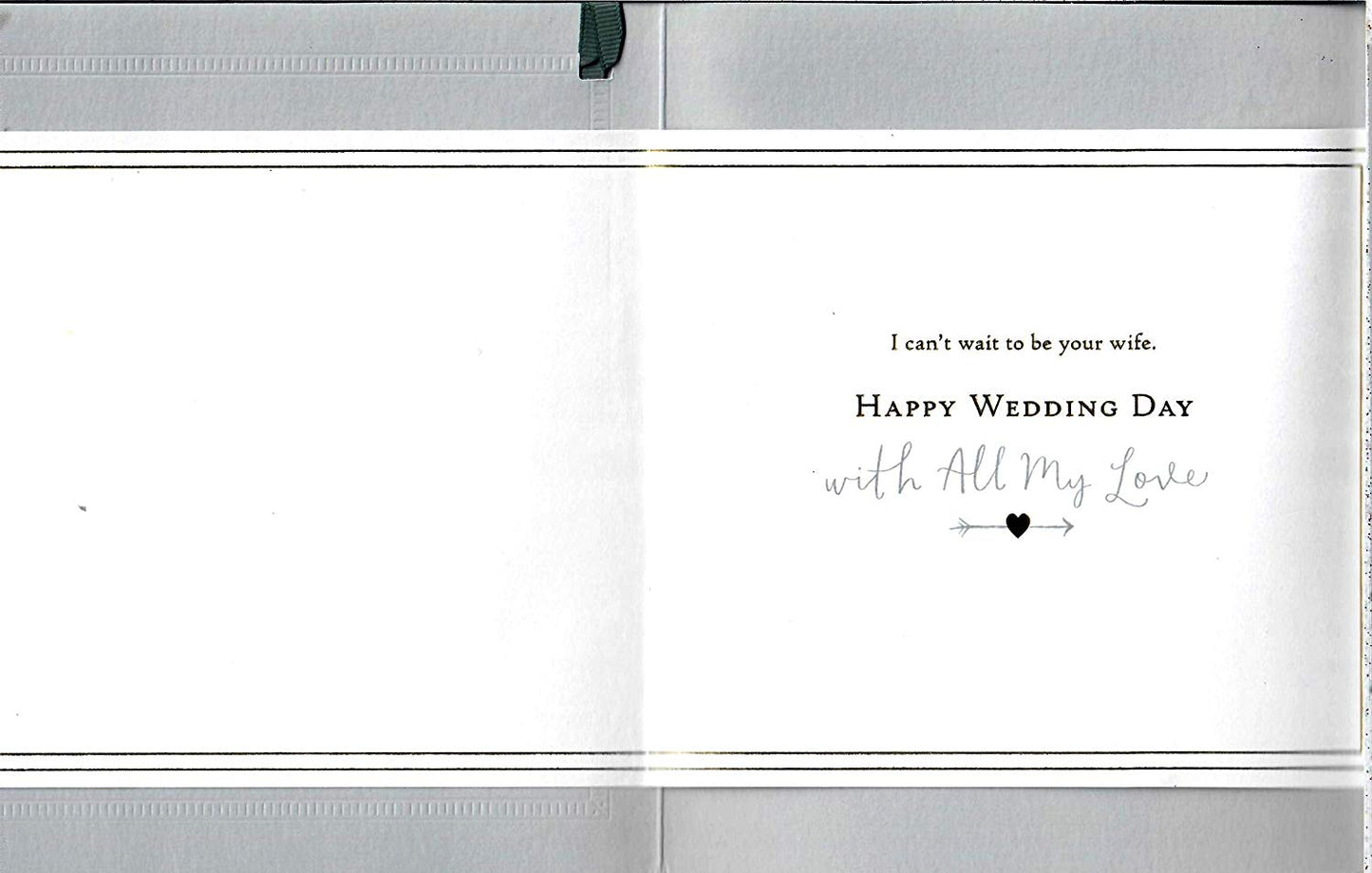 Carlton for My Perfect Husband to Be Engagement Card 