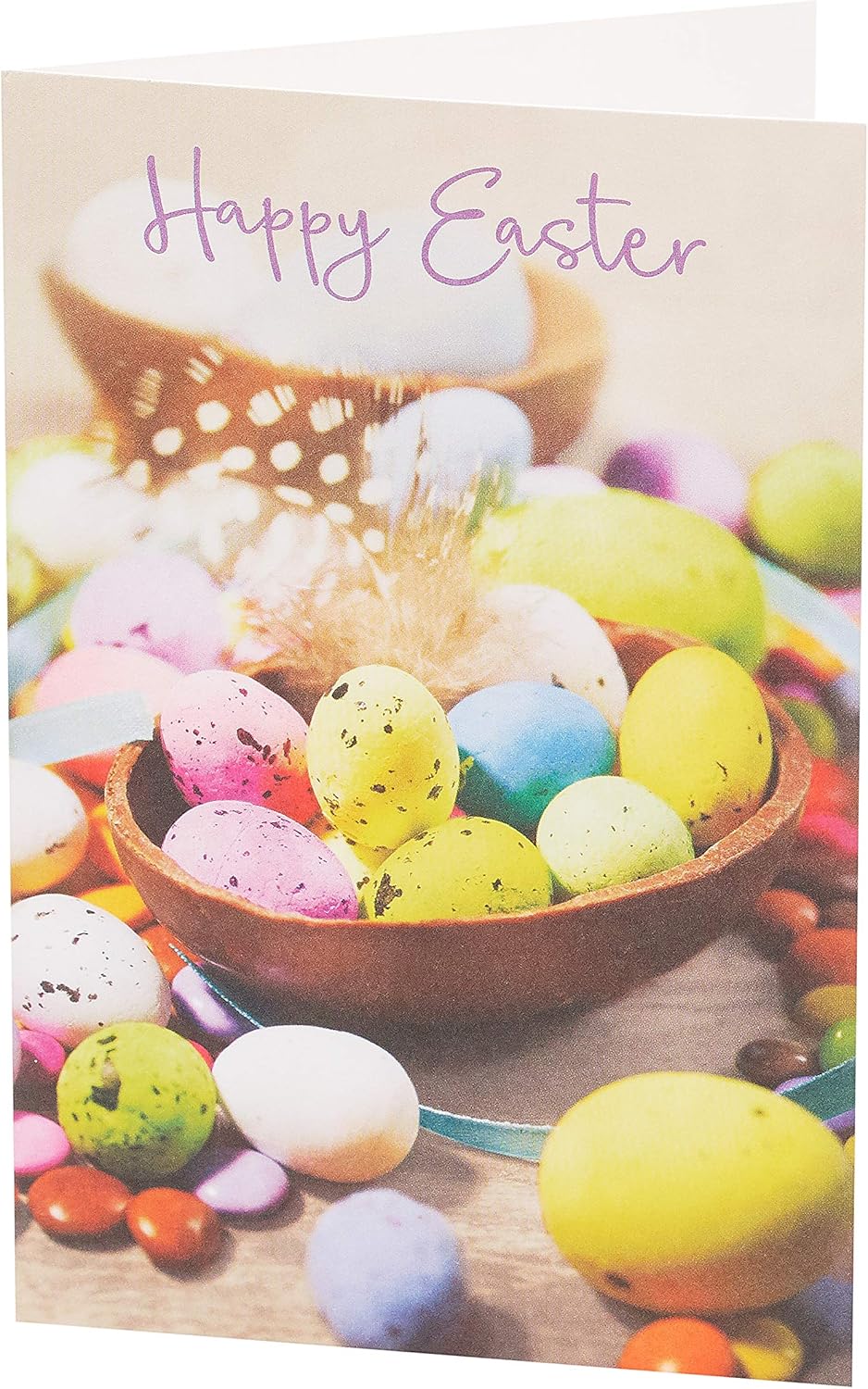 Easter Chocolate Eggs Design Multipack of 5 Easter Cards