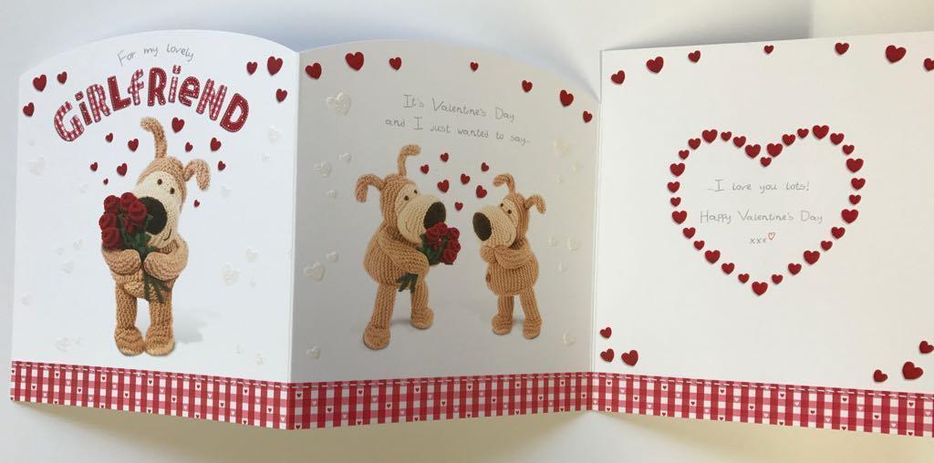 For my lovely Girlfriend Happy Valentine's Day Card