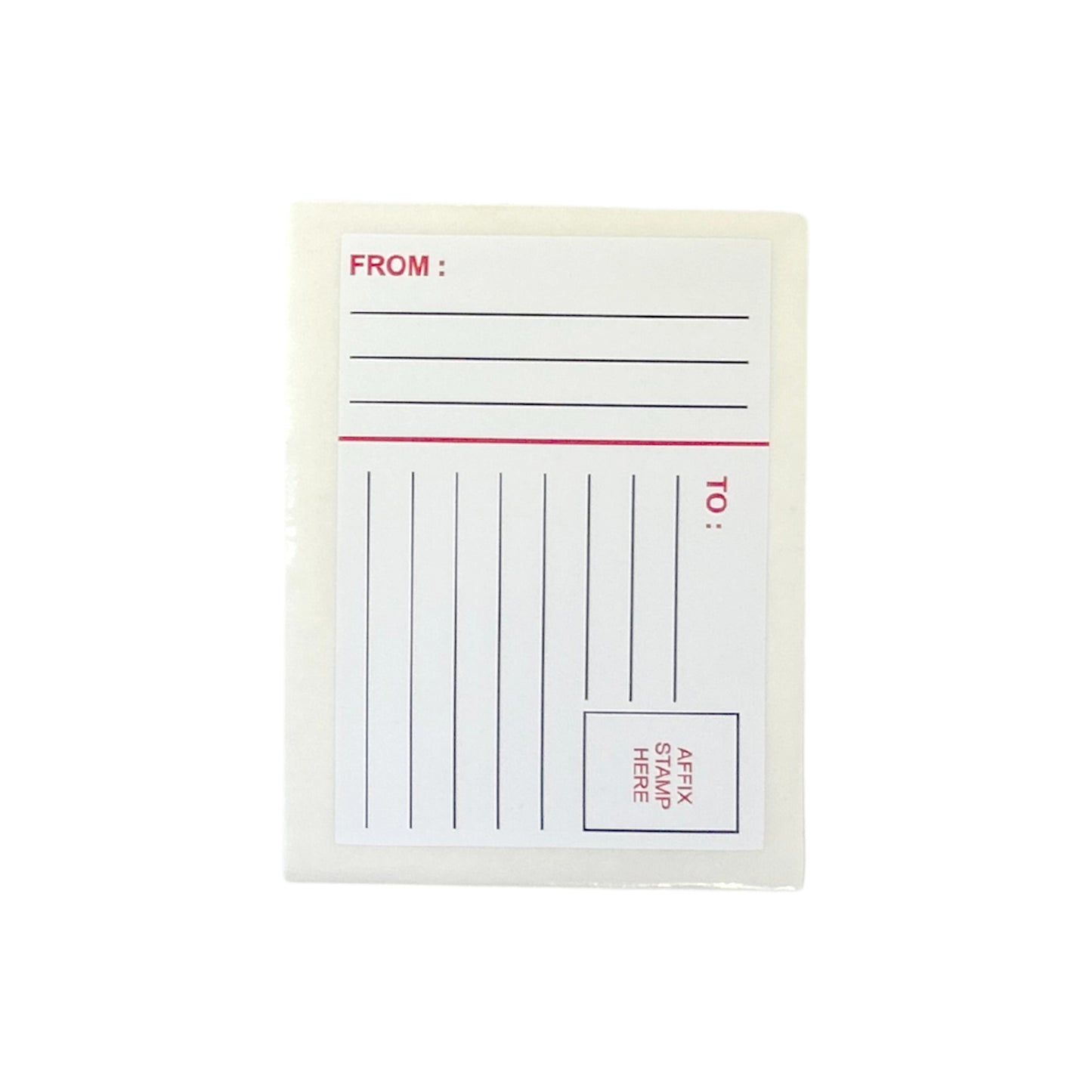 Pack of 42 Return Address 80x110mm Printed Labels