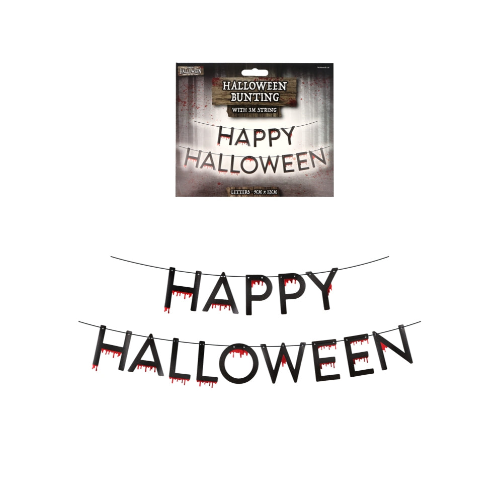 Happy Halloween Letter Bunting