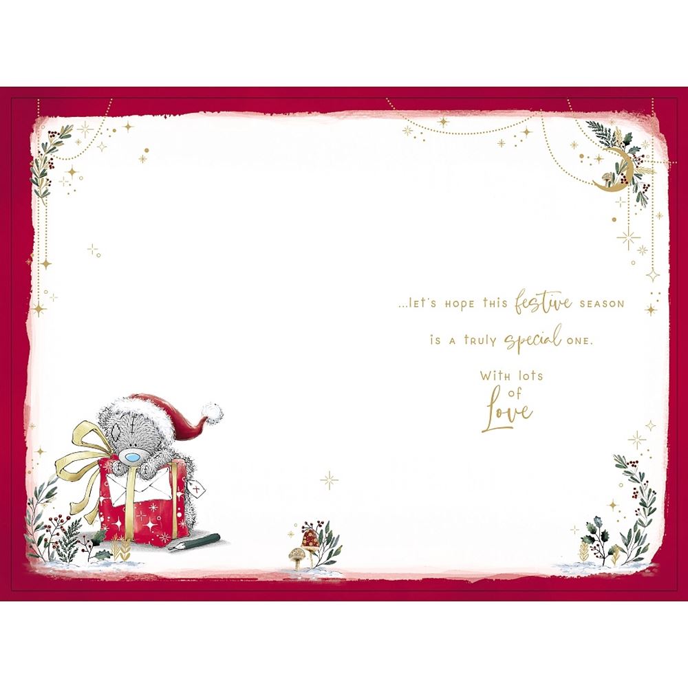 Bears And Gifts Storyboard Daughter Christmas Card