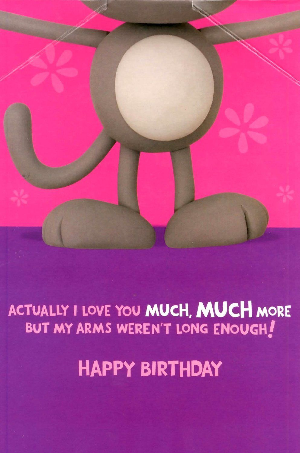 Cute Pop Out Lovely Grandma Birthday Greeting Card Crackers Range Card