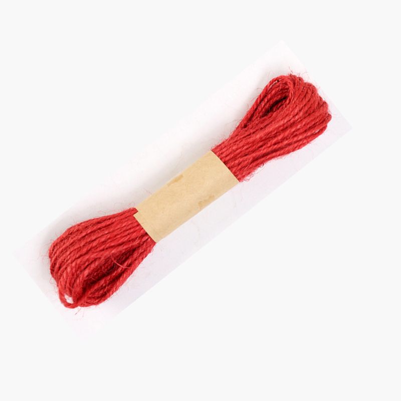 Pack of 5 Assorted Three Strand Hemp Ropes