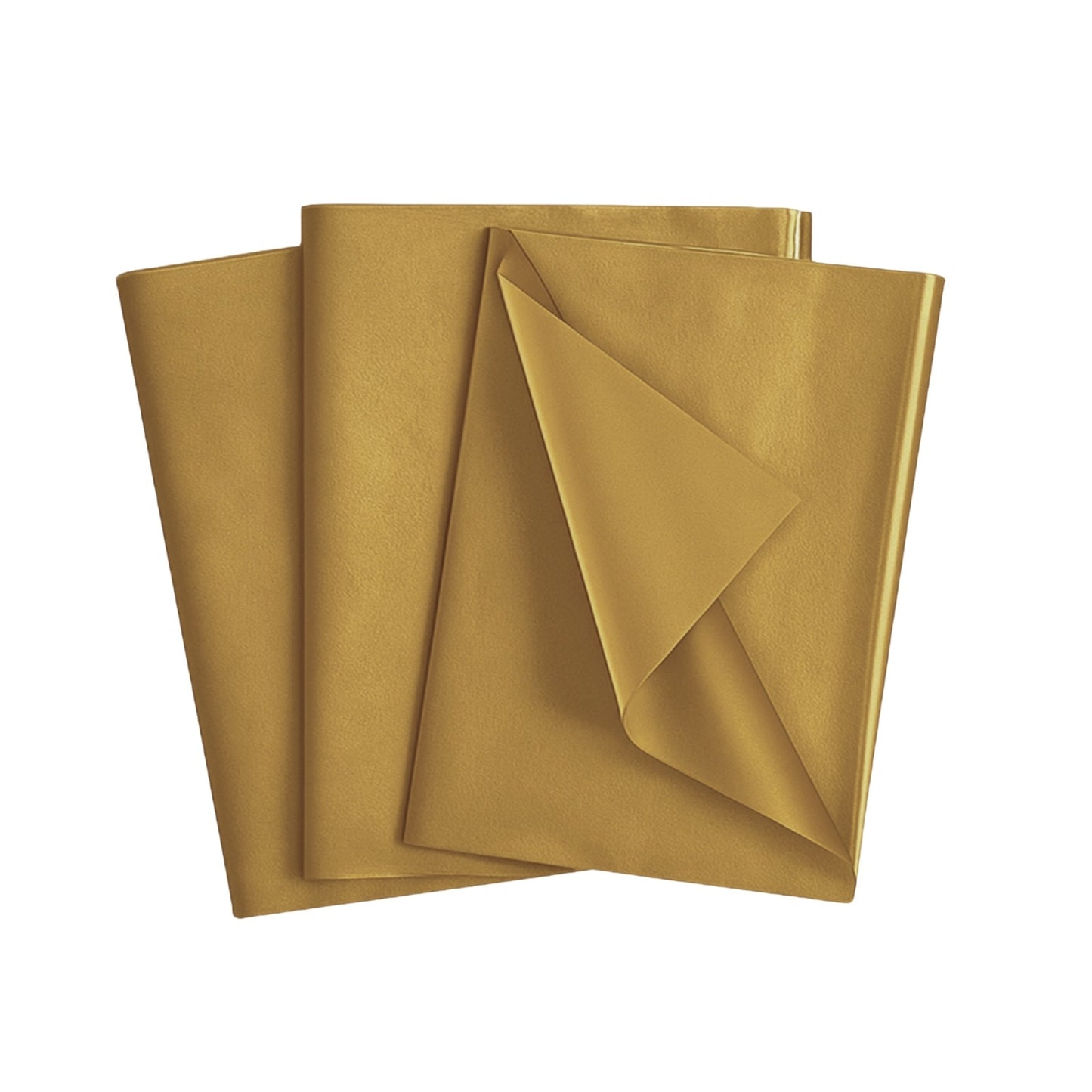 Pack of 180 Metallic Gold Acid Free 50 x 70cm Tissue Paper Sheets