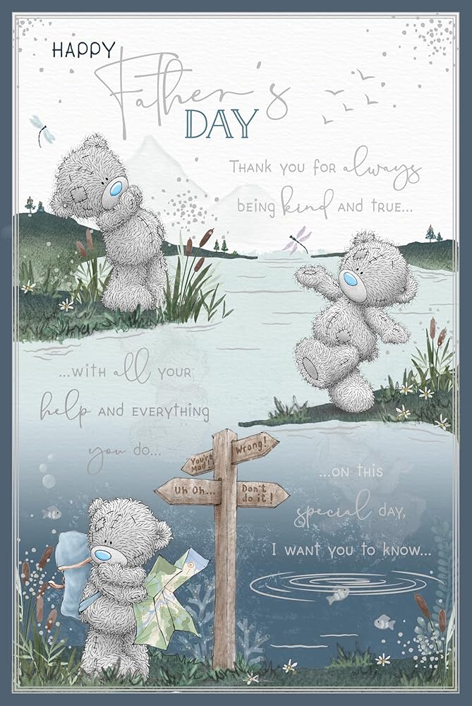 Bear Storyboard Father's Day Card