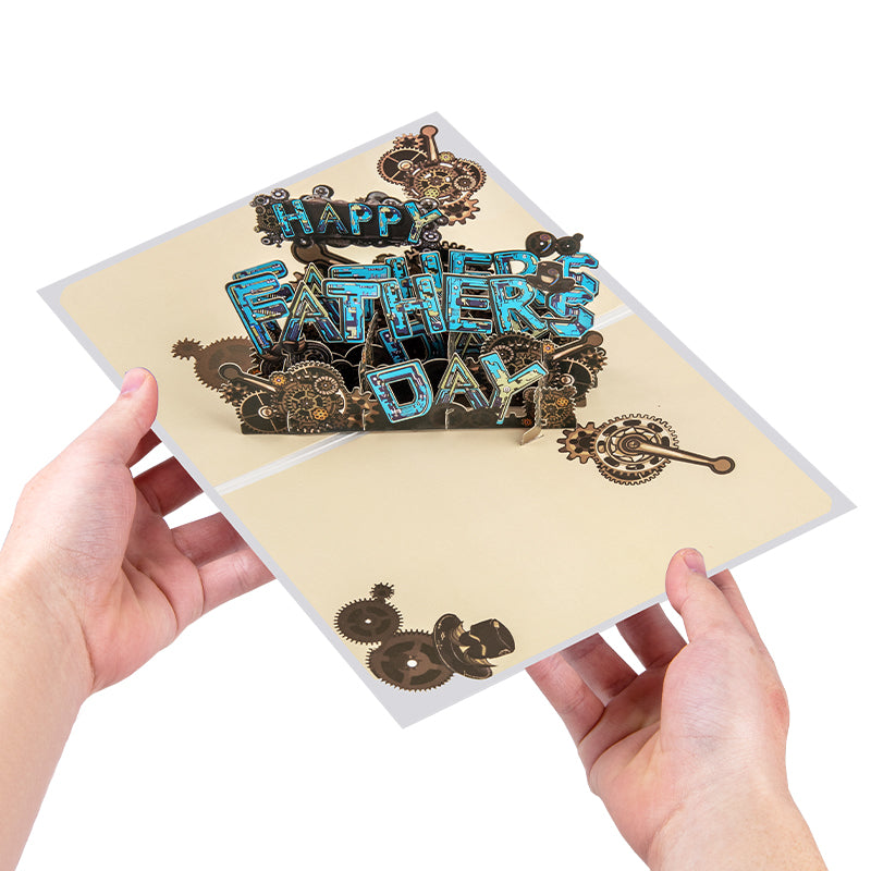 Master of Tools Mechanical 3D Pop Up Father’s Day Card