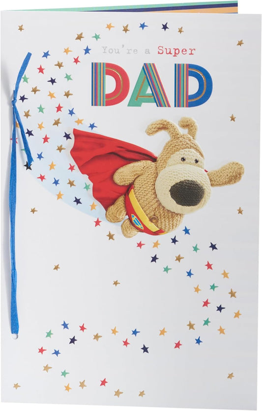 Boofle Cute Design Dad Birthday Card
