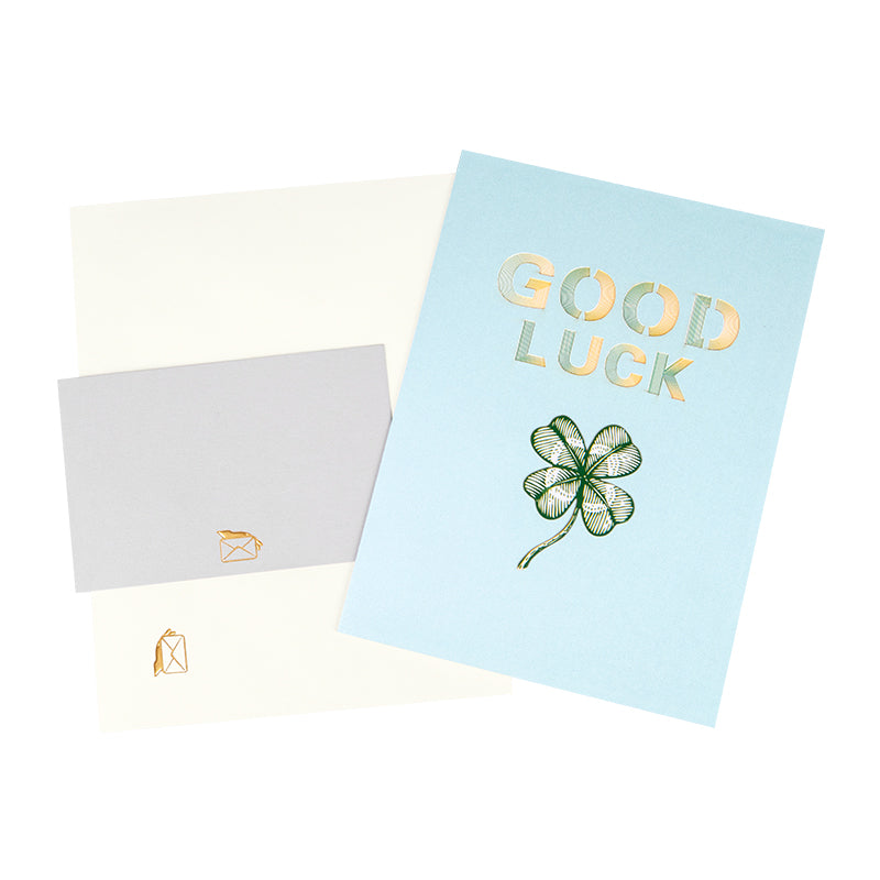 Petals of Positivity 3D Pop Up Good Luck Card