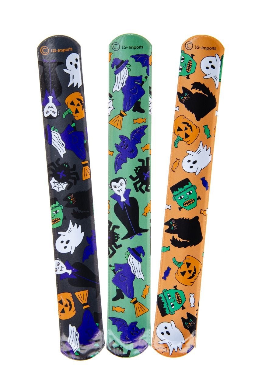 Pack of 12 Halloween Snap Bracelets