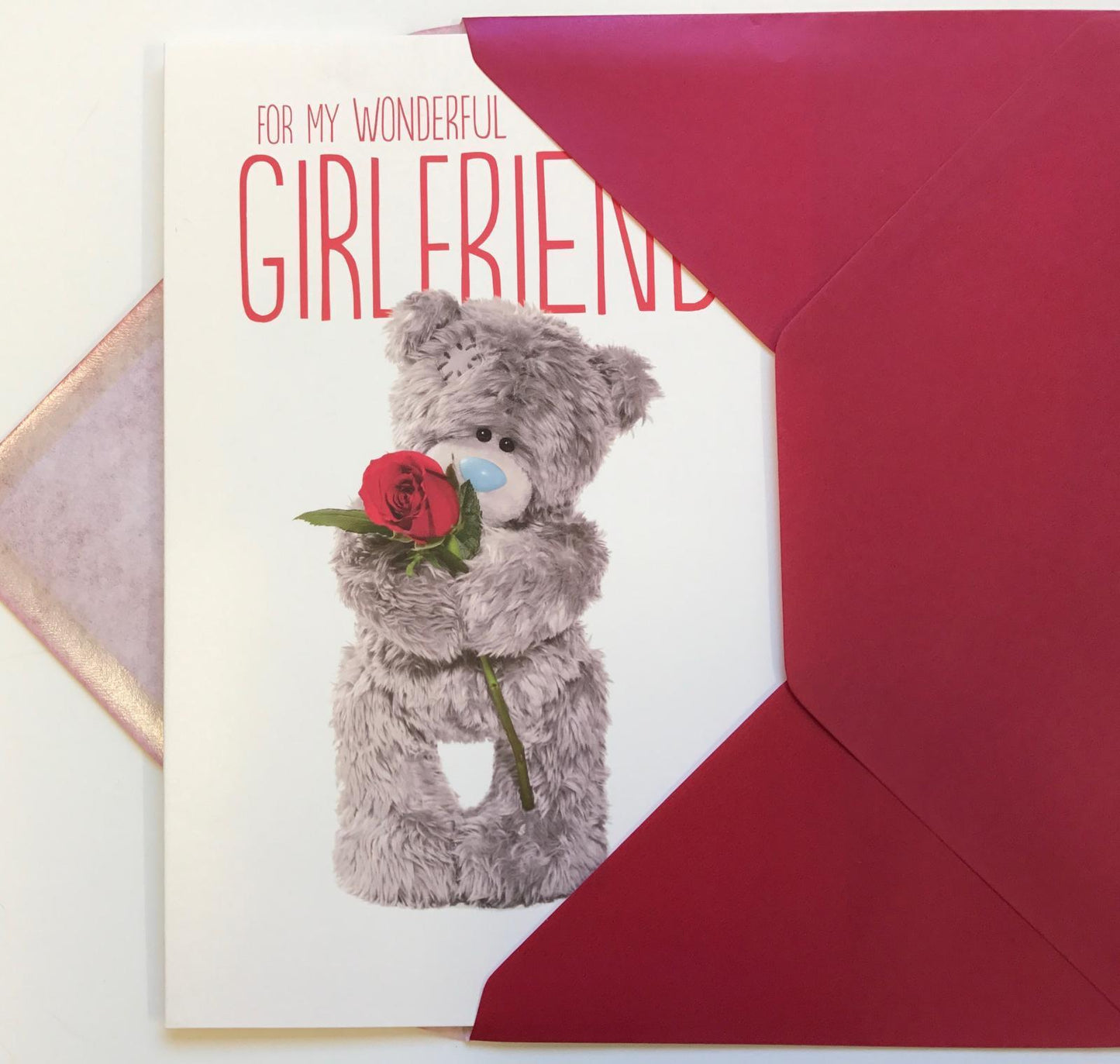 Wonderful Girlfriend Me to You Bear Valentines Day Card