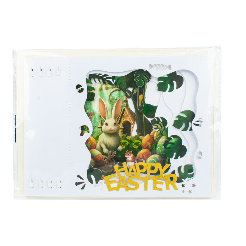 Springtime Wonders Celebration 3D Pop Up Easter Card