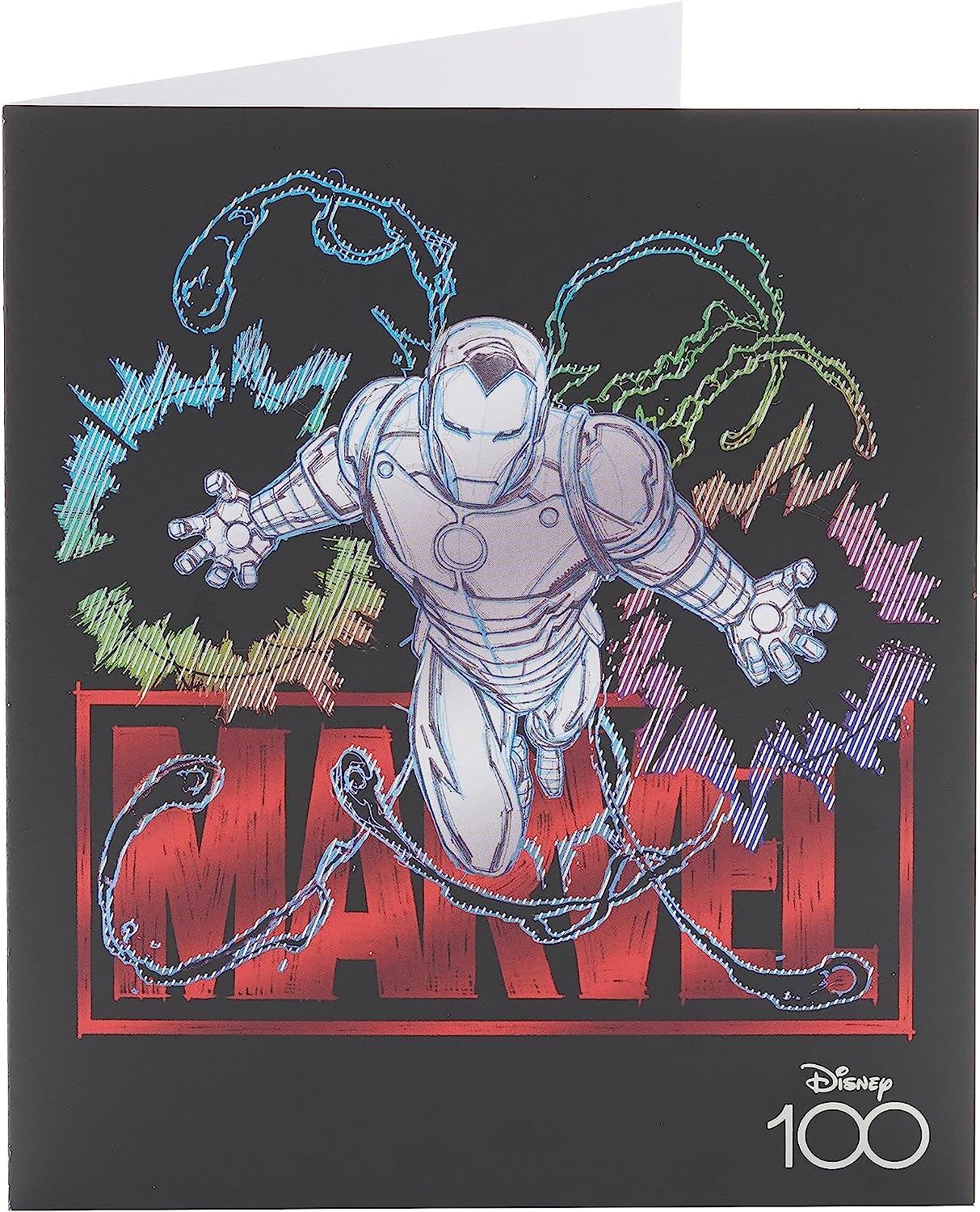 Bold Design, With Groot Marvel Birthday Card For Him, Boy, Friend