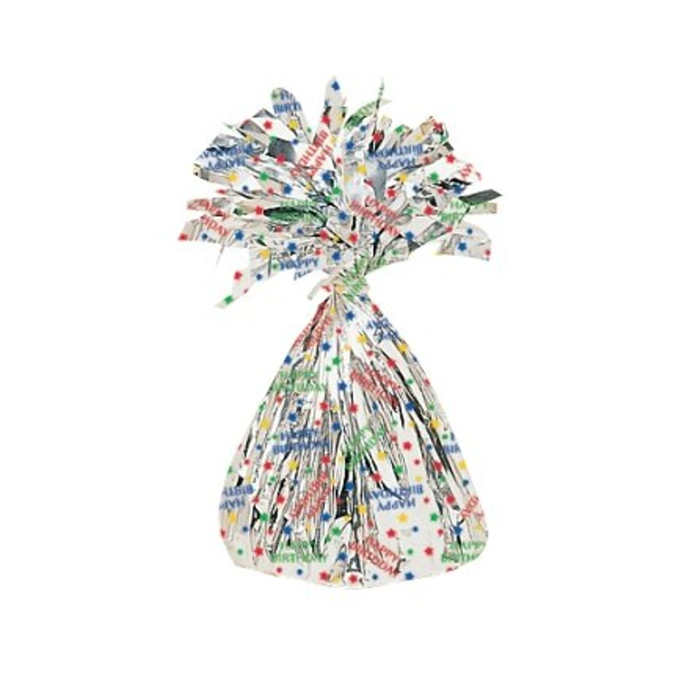 85g Happy Birthday Balloon Floor Weight