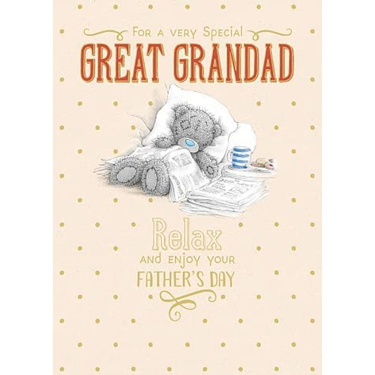 For a Very Special Great Grandad Father's Day Card