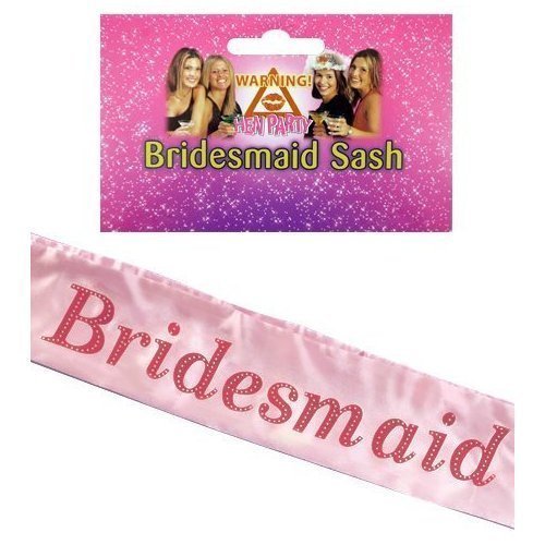 Bridesmaid Hen Party Sash