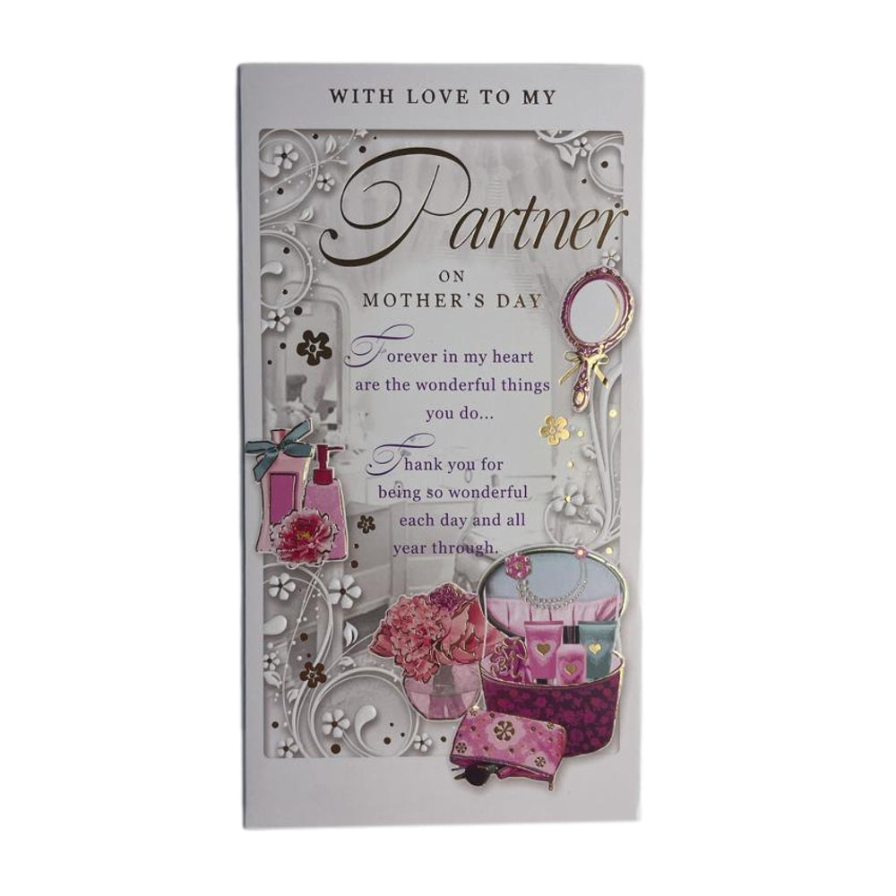 To My Partner Forever In My Heart Mother's Day Card