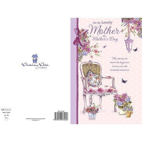 For My Lovely Mother Wonderful Memories Mother's Day Card