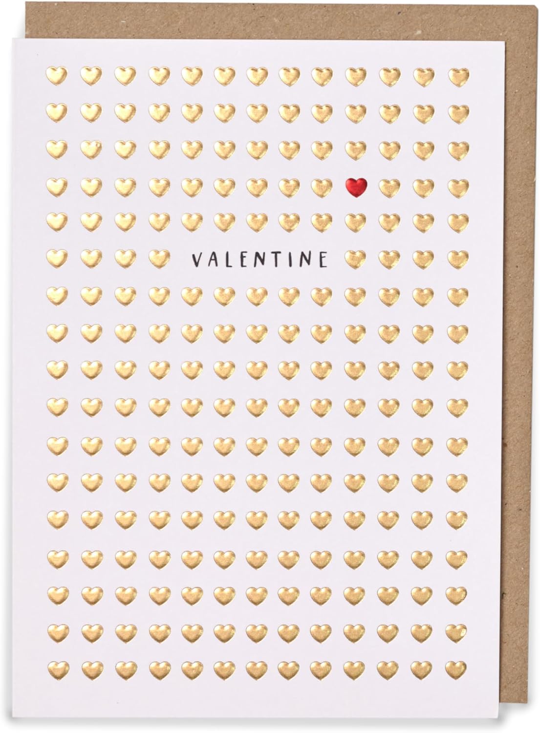 Kindred Gold Hearts Valentine's Day Card