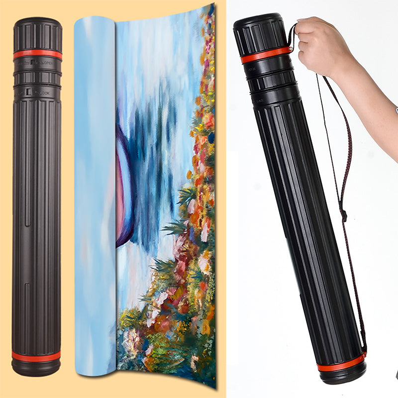Adjustable Drawing Tube with Carry Strap 8.5cm x 64.5cm-110cm