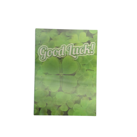 3D Holographic Good Luck Card