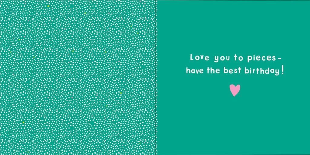 Gold Diamond Design Daughter Birthday Card