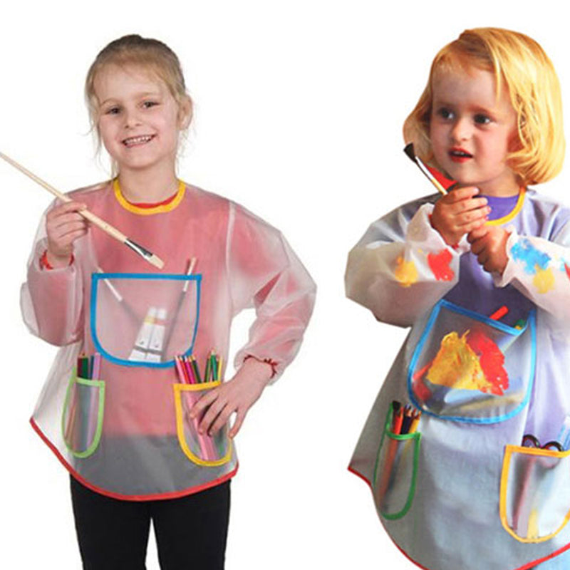 Children Artist Waterproof Overclothes Apron