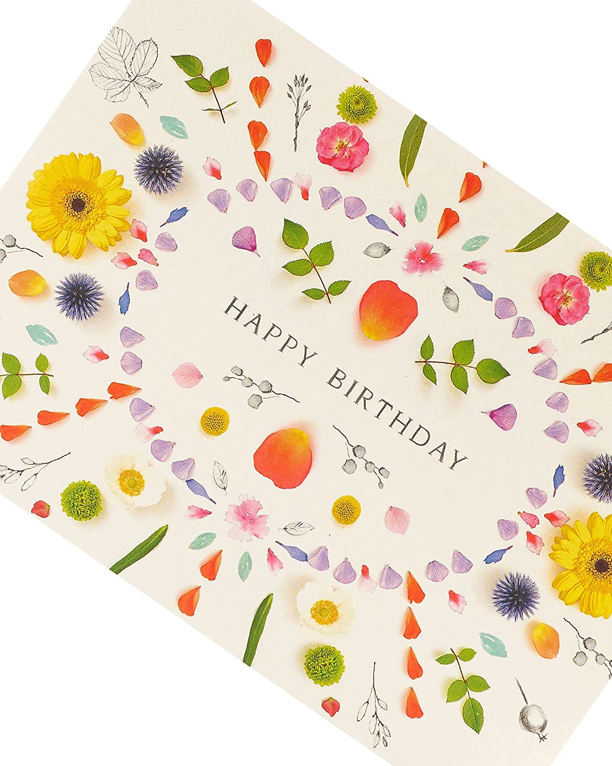 Nature Mandela Design Birthday Card