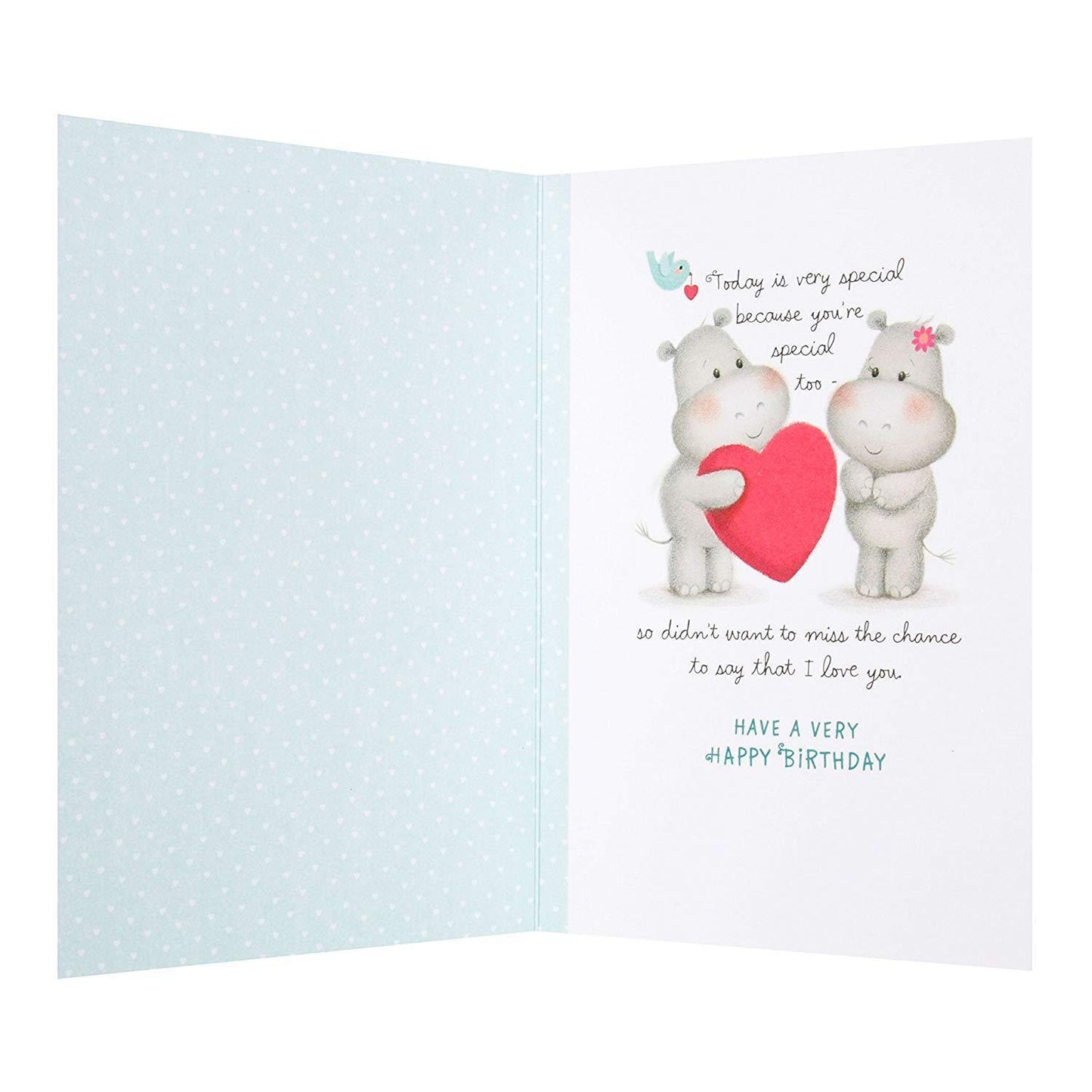Husband Birthday Cute Bears With Heart New Card "Lovely"