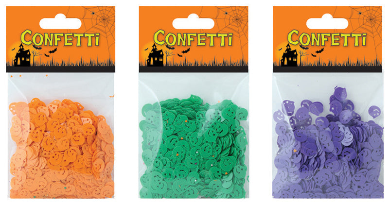 Halloween Confetti Pumpkins Party Bag Decoration Packets Arts Crafts
