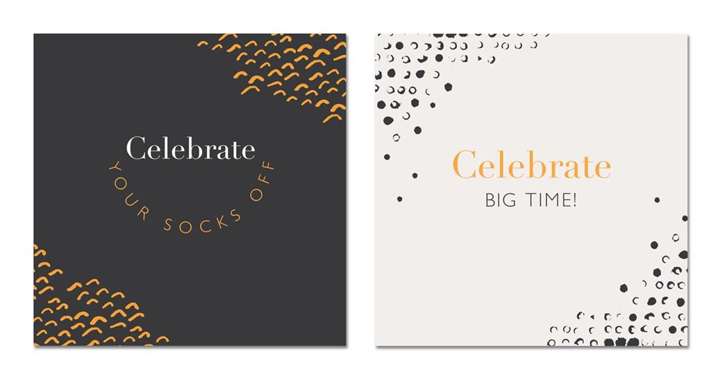 Celebration Cards Pack of 10 Congratulation Birthday Wedding Anniversary
